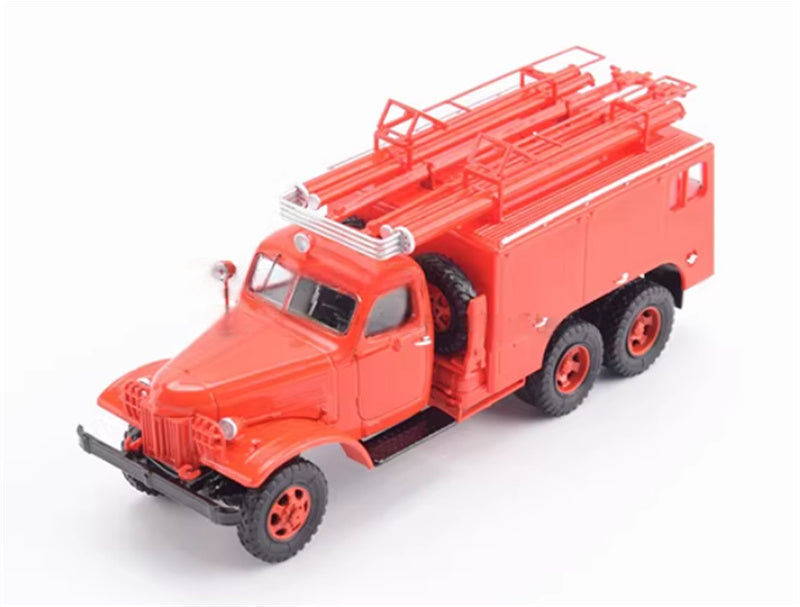 StartScaleModels Soviet chemical foam fire truck PMZ-16V 1:43 Truck Pre-built Airliner Model Display view5