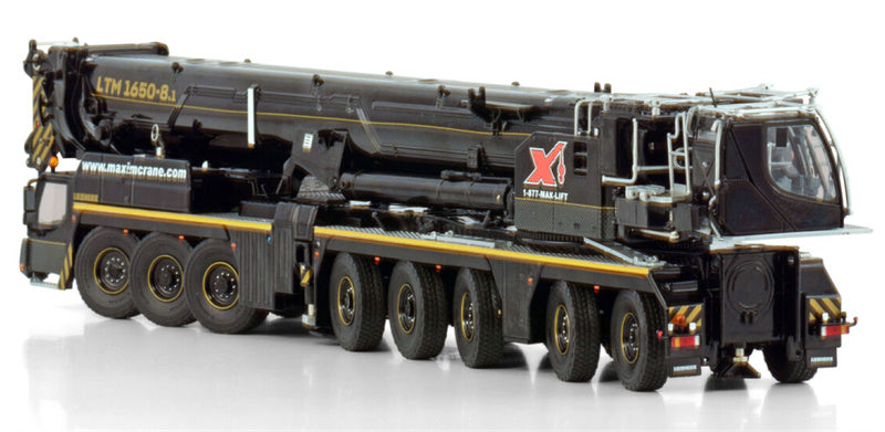 WSI LIEBHERR LTM 1650-8.1 Maxim Crane Works, L.P. 1:50 DIECAST Crane Truck