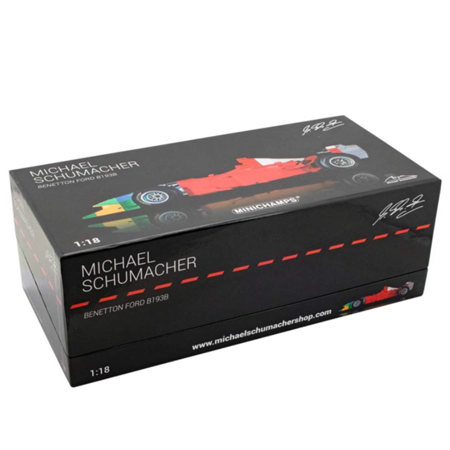MINICHAMPS Benetton Ford B193B Winner Portuguese GP 1993 Schumacher #5 1:18 DIECAST Car