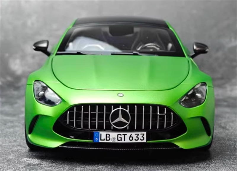NZG 2023 Mercedes AMG GT63 green 1:18 Car Pre-built Model