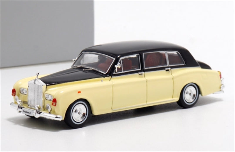 1:64 Rolls Royce Phantom VI Yellow with Black Top DCM DIECAST Limited Edition 299pcs ONLY Model