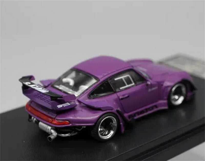 1:64 Porsche 911 RWB 993 Purple SW DIECAST Model