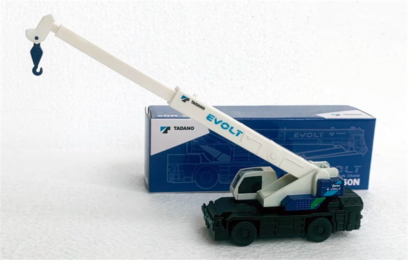 IMC TADANO EVOLT eGR-250N mini Rough Terrain Crane Blue White 1:125 Truck Pre-built Model