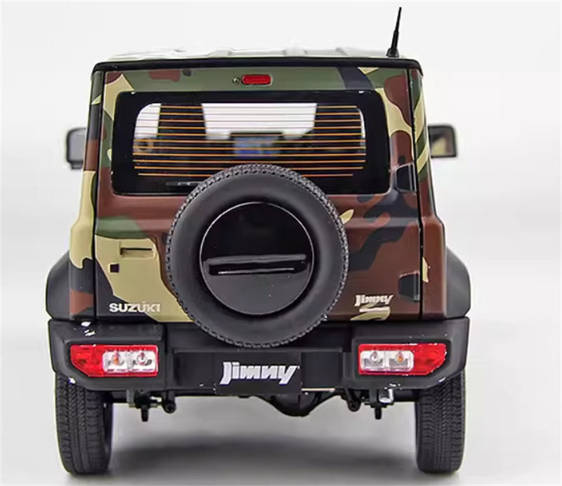 BM Creations Suzuki Jimny JB74 2018 Camouflage Field Edition Right hand drive Limited Edition 600PCS ONLY 1:18 Car Pre-built Model view8