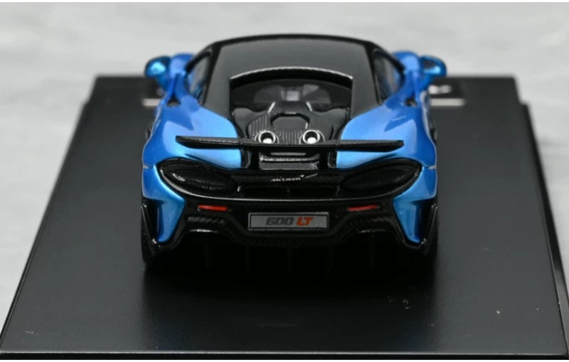 1:64 McLaren 600lt LCD Blue Diecast Model view5