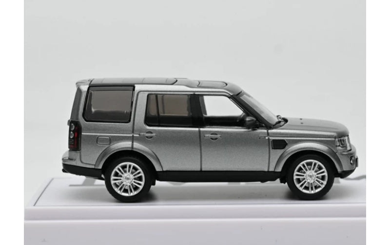 1:64 Land Rover Discovery 4 2014 Grey Silver Wheel Whelart   DIECAST Model