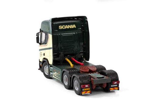 WSI SCANIA R HIGHLINE CR20H 6X2 TAG AXLE TORBEN RAMSDAL 1:50 Truck Pre-built Model