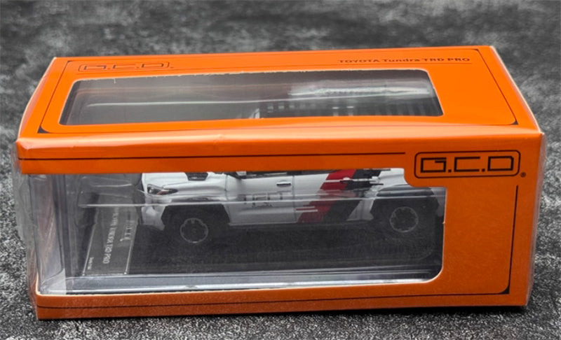 GCD Toyota Tundra TRD PRO pickup left hand drive TRD coating with accessories 1:64 Car Pre-built Model view8