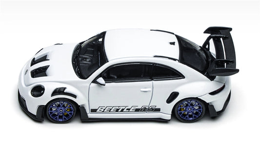 1:64 Porsche 911 992 GT3 white Beetle RS TimeMicro x PSC DESIGN Limited Edition DIECAST Civil Car Model