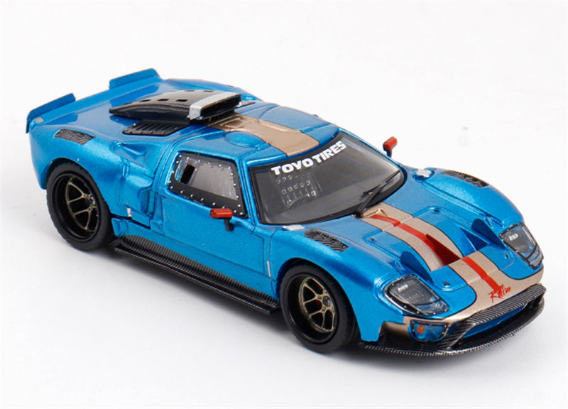 Rhino Model Ford GT40 Blue Limited Edition 999PCS ONLY 1:64 Car Pre-built Model view10