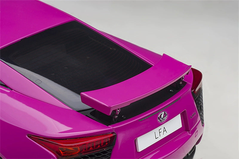 AUTOART LEXUS LFA Car pink 1:18 DIECAST car