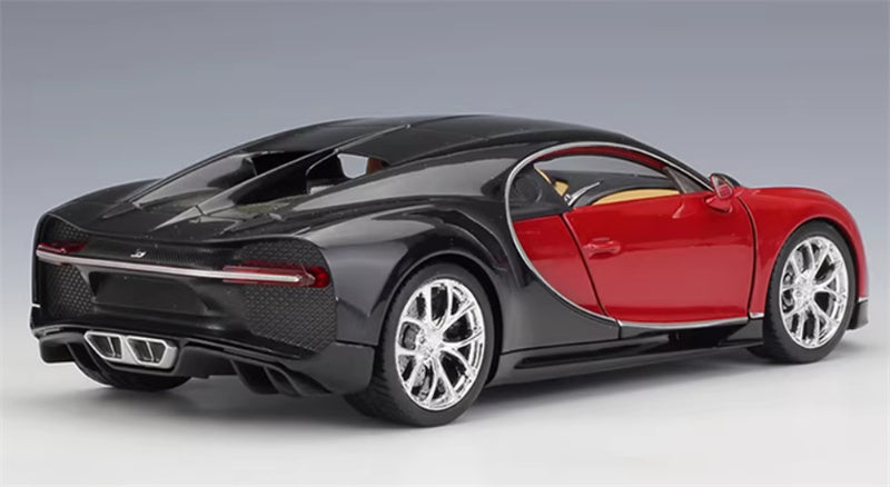 1:24 Bugatti Chiron Supercar 2016 Red  WELLY  DIECAST Car Model