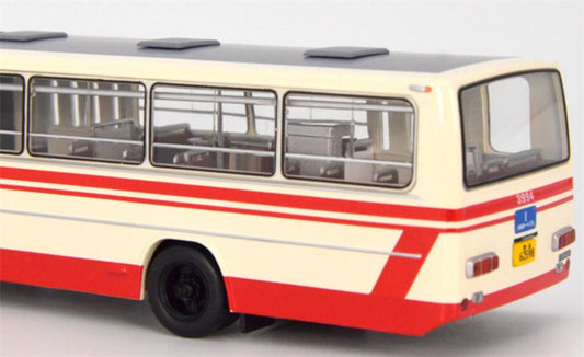 Beijing Public Transport Jinghua BK6170 #1 Blue Road Sign Articulated Bus 1:64 Bus Pre-built Model view2