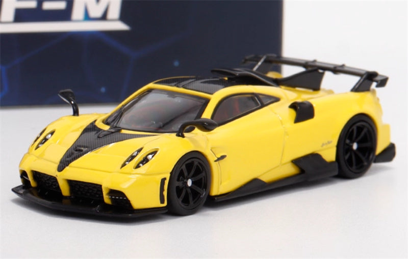 XF MODEL Pagani Imola supercar Yellow 1:64 Car Pre-built Model view1