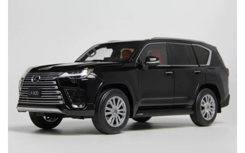 1:18 Lexus LX600 Black LCD MODELS DIECAST Truck Model
