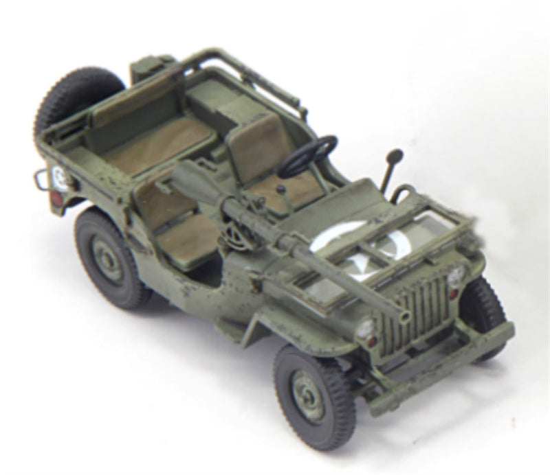 S-MODEL Willis M20 recoilless cannon front 3 types of water stickers randomly (breakpoint five-star, circle five-star, no circle five-star) 1:72 Tank Pre-built Model