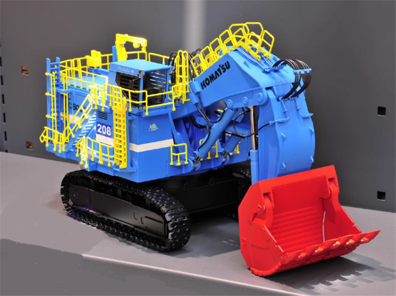 BYMO KOMATSU Excavator PC8000-6 Electric Shovel "Jwaneng" 1:50 Truck Pre-a Model
