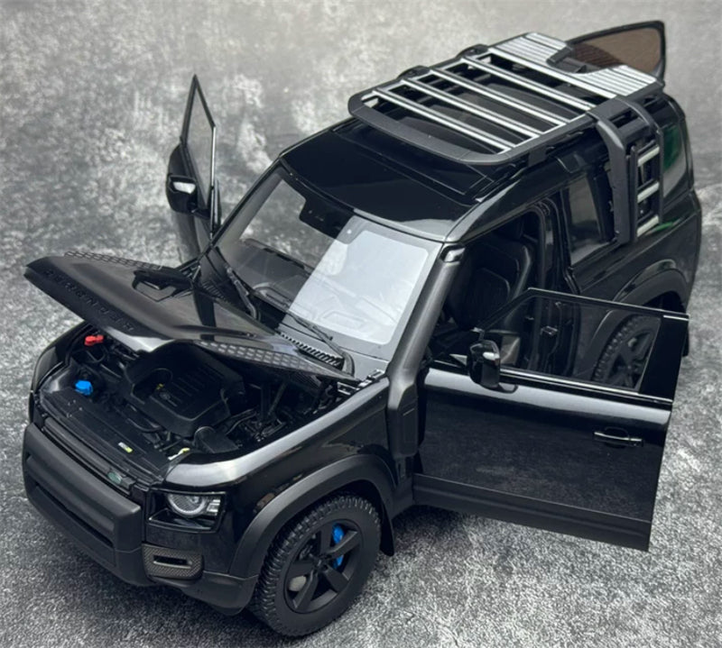 1:18 Land Rover Defender 90 2020 Black Almost Real Limited Edition 600PCS ONLY DIECAST Model