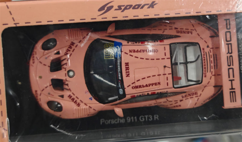 Spark Porsche 911 GT3R Limited Edition 1000PCS ONLY 1:43 Car Pre-built Model view5
