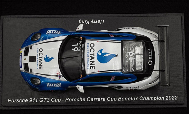 1:43 Spark Porsche 911 GT3 CupPorsche Carrera Cup Benelux Champion 2022 #19 view4