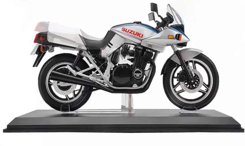 1:12 Suzuki GSX1100S  Blue Silver  Aoshima  DIECAST motorcycle Model