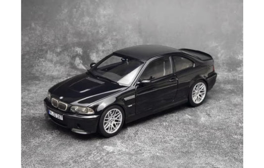 1:18 BMW M3 E46 CLS Norev Black Diecast Model view1