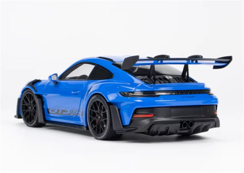 1:18 PORSCHE 911 (992) GT3 RS 2022 Blue w/ Black wheel hub  MINICHAMPS Limited Edition 500PCS ONLY DIECAST Car Model