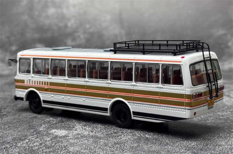 AUTO-GLIMPSE Yaxing JT663 long-distance With luggage rack bus orange 1:64 Bus Pre-built Model view5