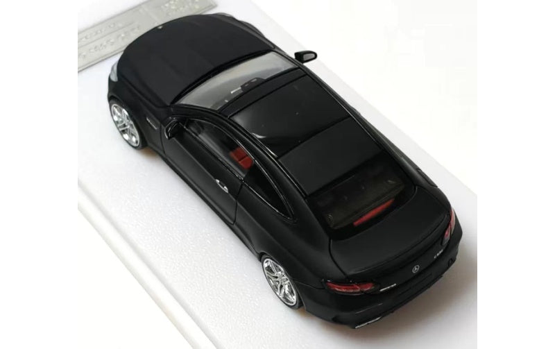 1:64 Mercedes-Benz AMG C63s  Matte Black Warrior Howie Model   DIECAST Model