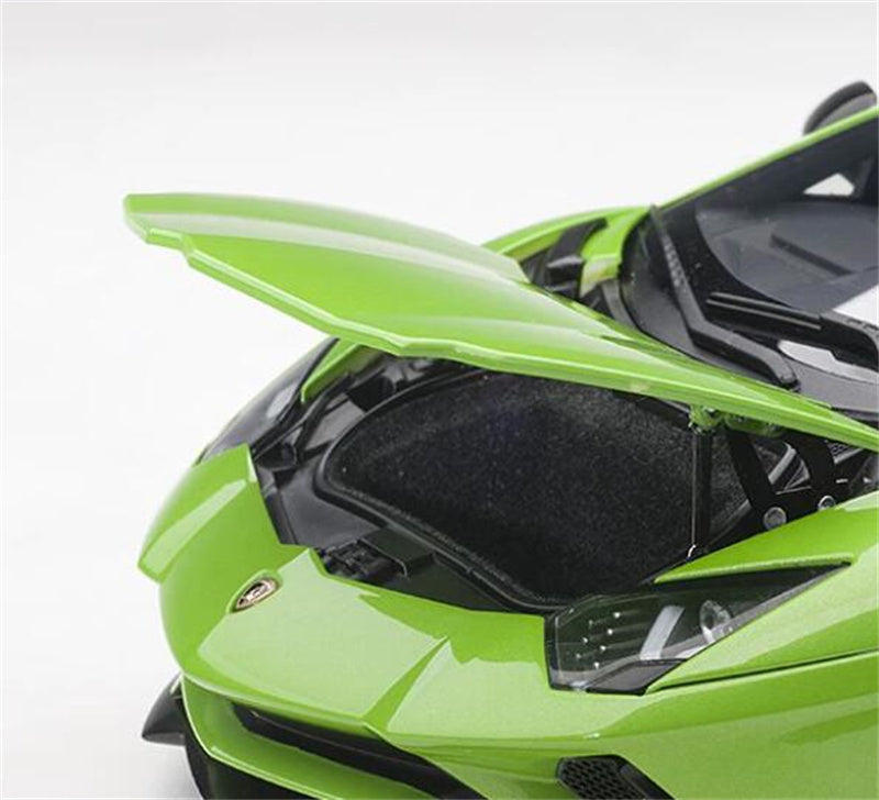 AUTOART Lamborghini AVENTADOR S 2017 Car Green 1:18 ABS CAR