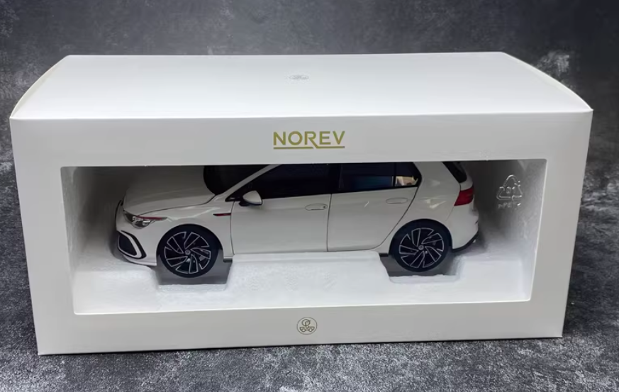 1:18 Volkswagen Golf GTI 2020 white  NOREV 8th generation DIECAST car Model