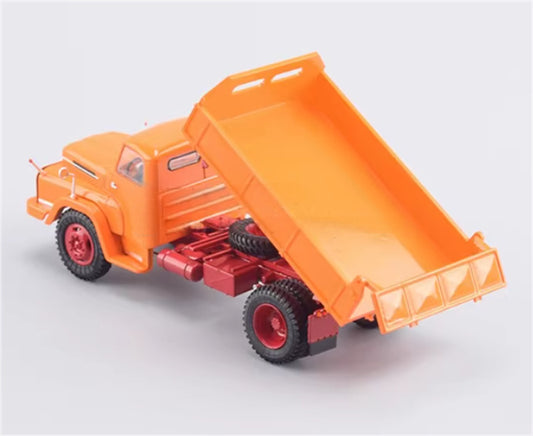 Premium ClassiXXs CSEPEL-D-450B dump truck Orange red coating 1:43 Truck Pre-built Airliner Model Display view2