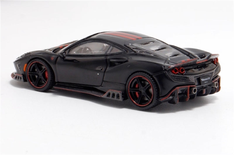 1:64 Ferrari F8 Black D.BoModel&DCM DIECAST Limited Edition 999pcs ONLY Model