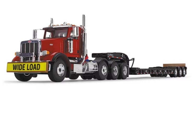 1:50 Peterbilt 367 DCP Red Diecast Model view1