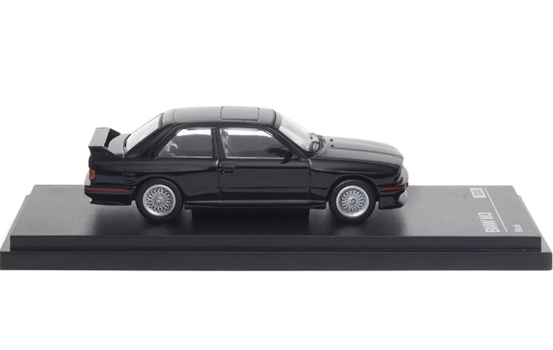 Almost Real BMW M3 E30 Black 1:64 Car Pre-built Airliner Model Display view4
