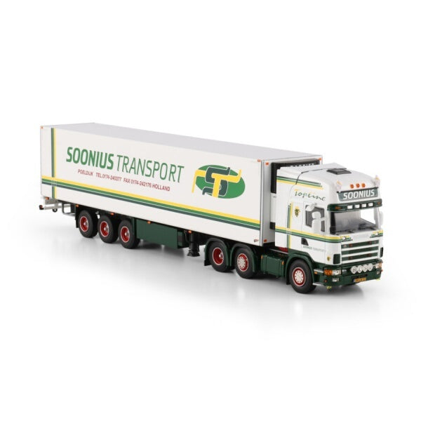 1:50 SCANIA SOONIUS 4 series 6X2 REEFER TRAILER 3 AXLE WSI   Diecast Model