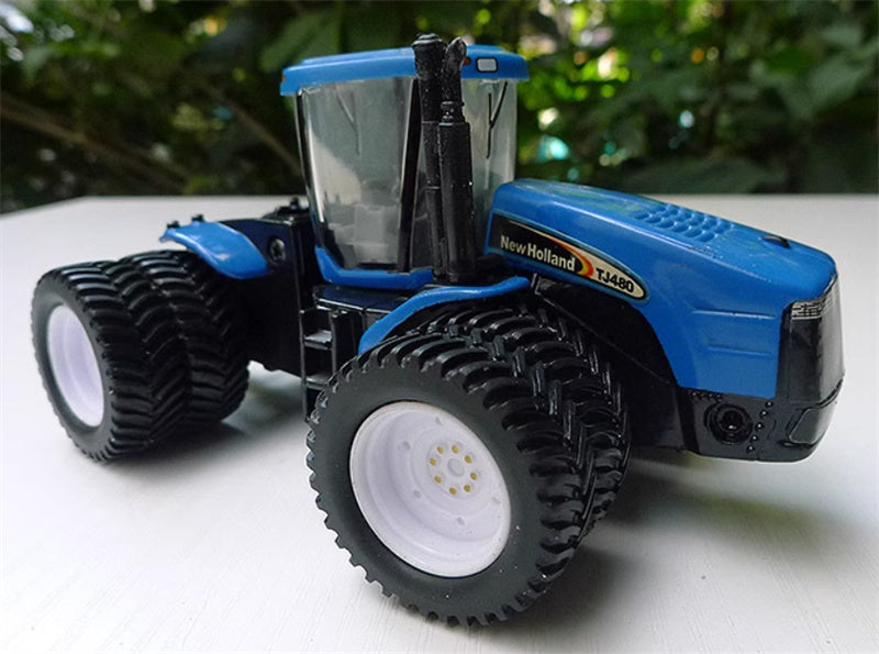 ERTL New Holland TJ480 8-Wheel Twisted Waist Agricultural Tractor out of print blue 1:64 Truck Pre-built Model