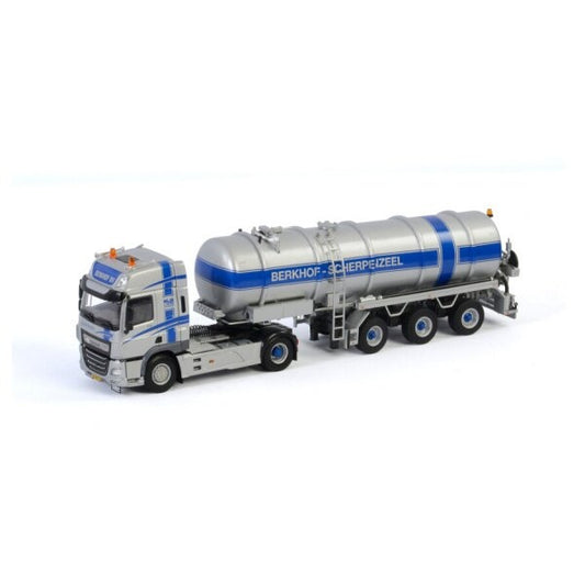1:50 DAF BERKHOF B.V. MY2017 4X2 TANK TRAILER 3 AXLE WSI   DIECAST Model