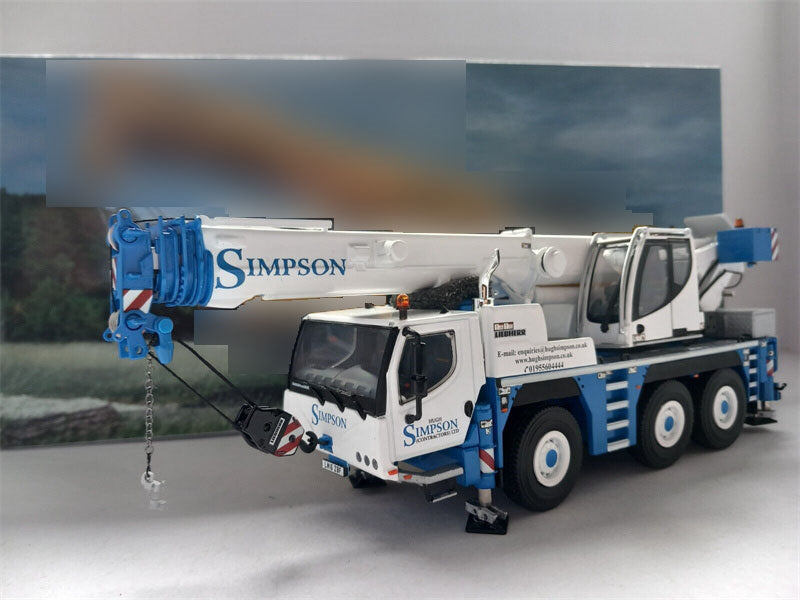 WSI LIEBHERR LTM 1050 HUGH SIMPSON LTD crane 1/50 Truck Pre-built Model