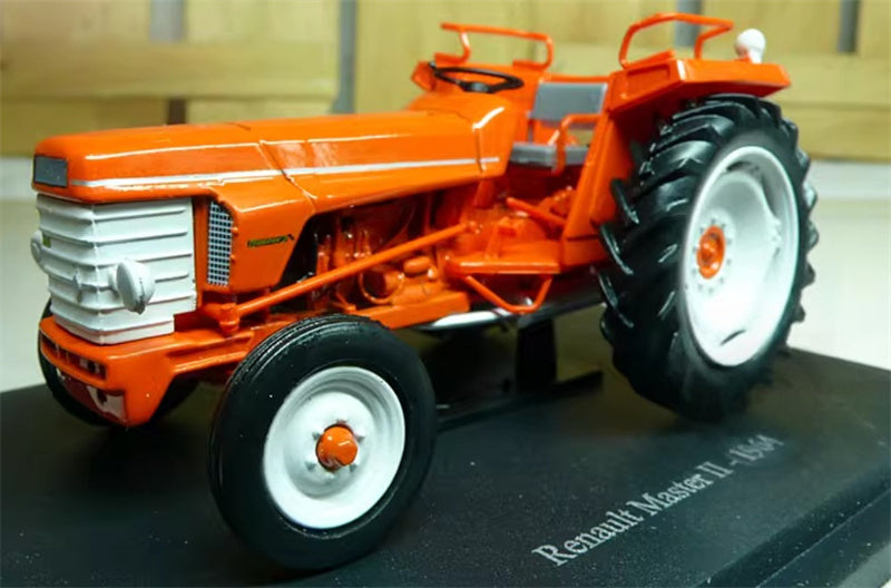 Universal Hobbies Renault Master II 1964 Classical Agricultural Tractor Orange red 1:43 Truck Pre-built Model