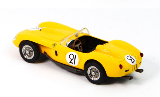 GFCC 1957 Ferrari 250 Testa Rossa Racing Yellow #91 LHD 1:64 car Pre-built Model view2