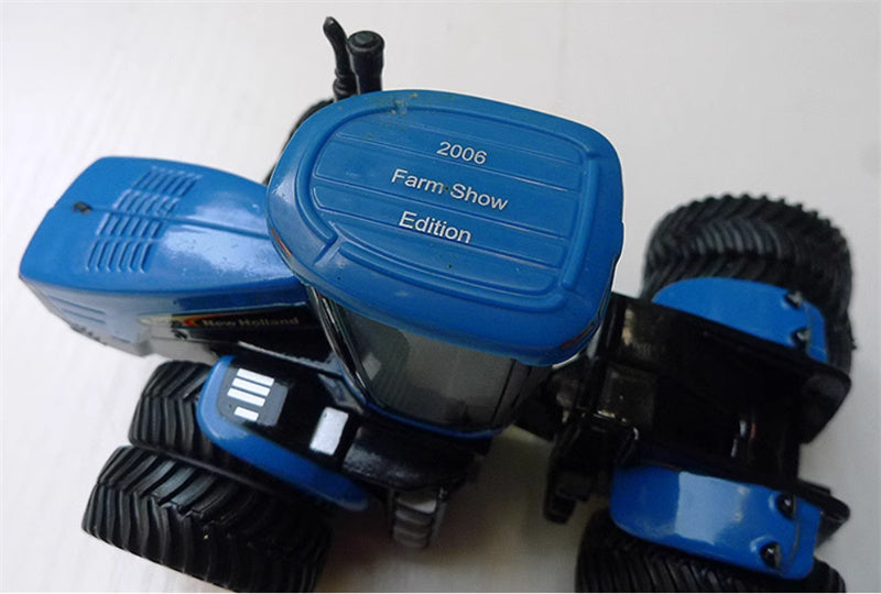 ERTL New Holland TJ480 8-Wheel Twisted Waist Agricultural Tractor out of print blue 1:64 Truck Pre-built Model
