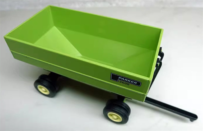 SpecCast Parker Vintage 2600 tractor grain trailer Emerald Green 1:64 Truck Accessories Pre-built Model