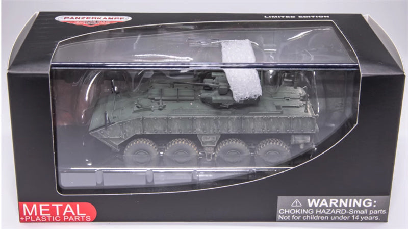 PANZERKAMPF Russian Bumerang IFV (Object K17) green coating 1:72 Tank Pre-built Model