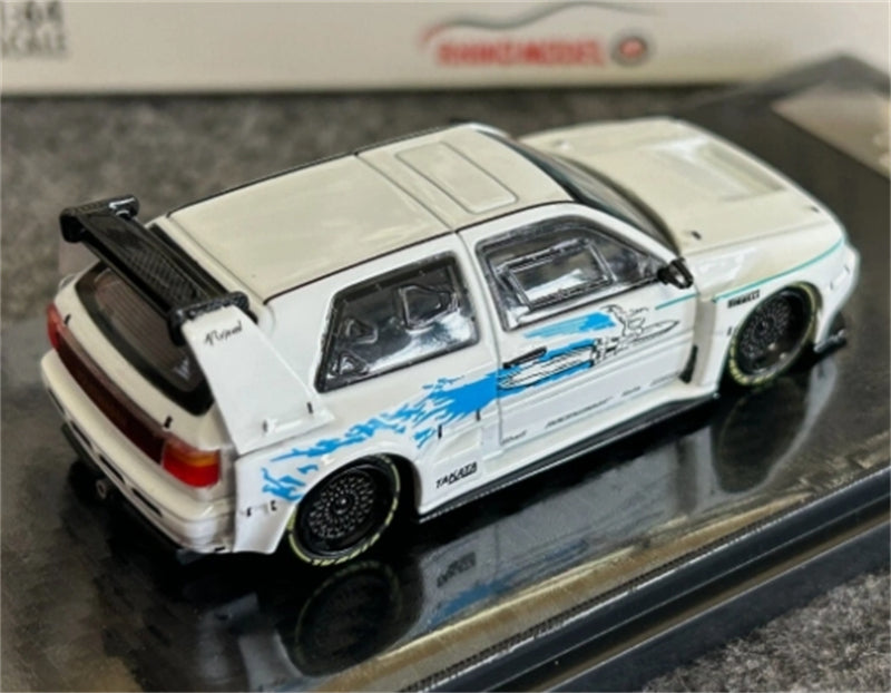 RHINO MODEL VW Golf Mk3 Concept Modified Version white Limited Edition 699PCS ONLY 1:64 car Pre-built Model view3