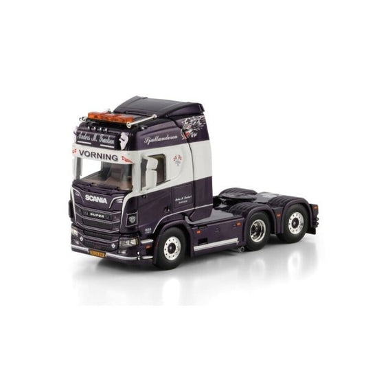 1:50 Scania ANDERS M. TRUELSEN R HIGHLINE CR20H 6X2 WSI DIECAST Model