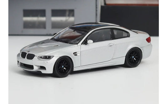 1:64 BMW M3 E92  Silver Carbon top Fine model  Limited Edition 699PCS ONLY DIECAST Model