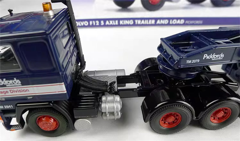 CORGI VOLVO F12 5 AXLE KING TRAILER AND LOAD PICKFORDS Haulage Division Limited Edition 1000PCS ONLY 1:50 Truck Pre-built Model