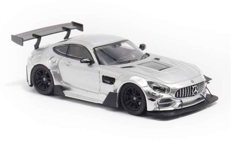 1:64 Mercedes Benz AMG GTS Silver BSC DIECAST Model
