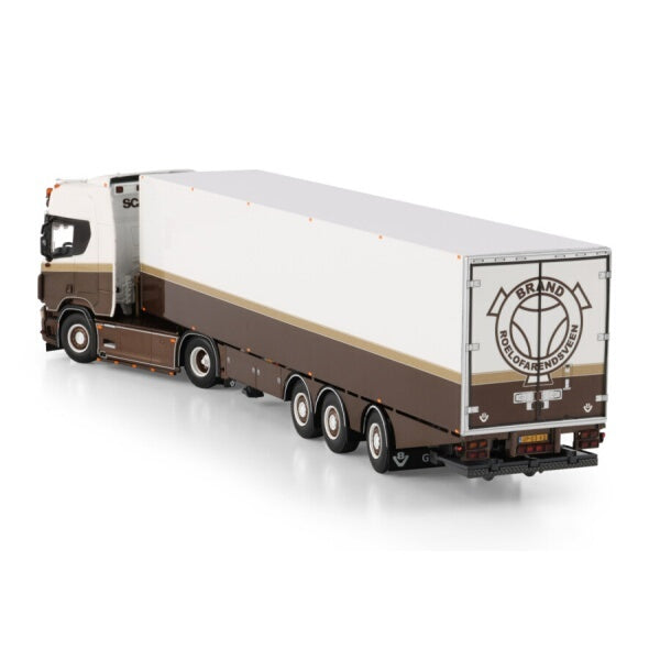 1:50 SCANIA BRAND R CR20H 4X2 TRIDEC REEFER TRAILER 3 AXLE WSI   Diecast Model